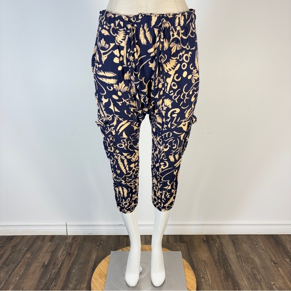 Hei Hei Floral Patterned Women's Capris S